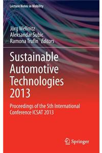 Sustainable Automotive Technologies 2013