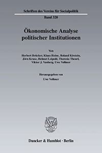 Okonomische Analyse Politischer Institutionen