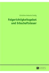 Folgerichtigkeitsgebot Und Erbschaftsteuer