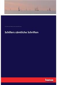 Schillers sämtliche Schriften