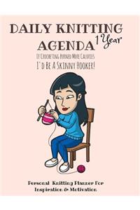 Daily Knitting Agenda (1 Year )