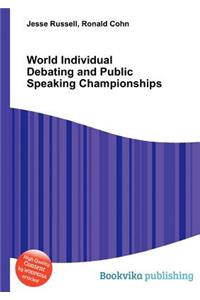 World Individual Debating and Public Speaking Championships