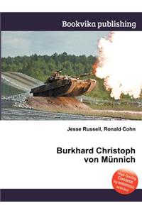Burkhard Christoph Von Munnich