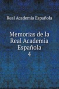 Memorias de la Real Academia Espanola