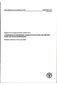 Rapport de La Vingt-Quatrieme Session de La Commission Europeenne Consultative Pour Les Peches Dans Les Eaux Interieures