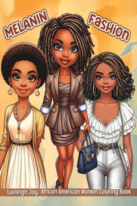 Melanin Fashion Coloring Book