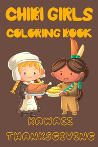 Chibi Girls Coloring Book