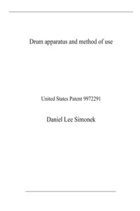 Drum apparatus and method of use