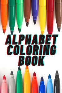 alphabet coloring book