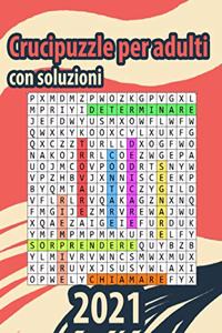 Crucipuzzle per adulti con soluzioni