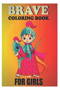 brave coloring book for girls