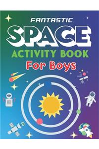 Fantastic Space Activity Book for Boys
