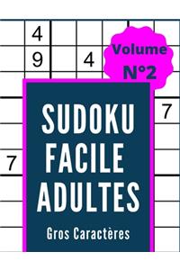 Sudoku Facile pour Adultes (Volume 2)