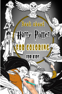 book about harry potter for coloring for kids