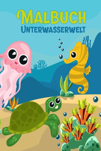 Malbuch Unterwasserwelt