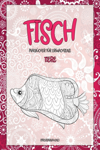 Malbücher für Erwachsene - Stressabbauend - Tiere - Fisch