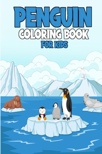 Penguin Coloring Book for Kids