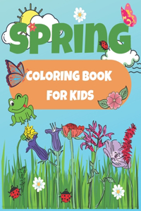 Spring Coloring Book for Kids