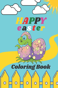 Happy Easter Coloring Book