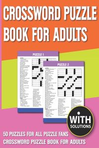 Crossword Puzzle Book For Adults