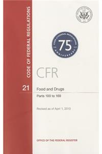 CFR8255 Food and Drugs Parts 100-169