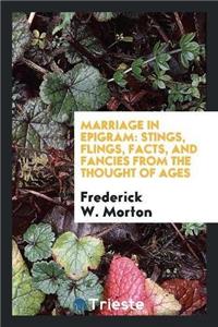 Marriage in Epigram