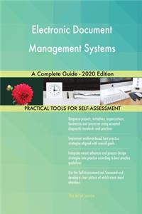 Electronic Document Management Systems A Complete Guide - 2020 Edition