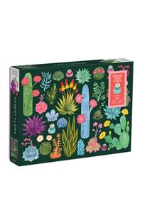 Desert Flora 1000 Piece Puzzle with Shaped Pieces