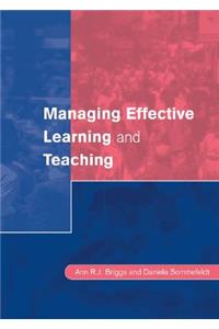 Managing Effective Learning and Teaching