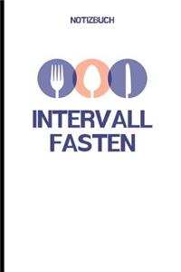Intervall Fasten Notizbuch