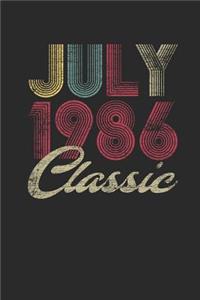 Classic July 1986