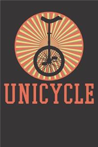Unicycle Gift Notebook