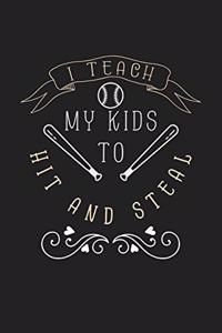 I Teach My Kids To Hit and Steal