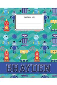 Composition Book Brayden