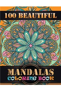 100 Beautiful Mandalas Coloring Book