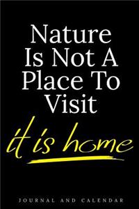 Nature Is Not a Place to Visit It Is Home