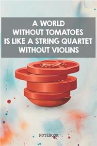 A World Without Tomatoes is Like a String Quartet Without Violins