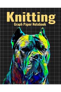 Knitting Graph Paper Notebook