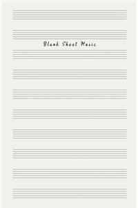 Blank Sheet Music
