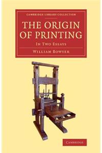 Origin of Printing