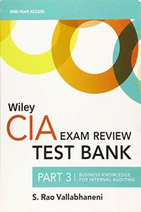 Wiley CIA Test Bank 2020