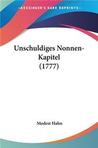 Unschuldiges Nonnen-Kapitel (1777)