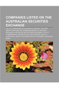 Companies Listed on the Australian Securities Exchange