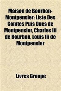 Maison de Bourbon-Montpensier