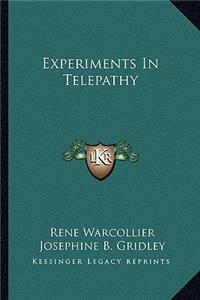 Experiments in Telepathy