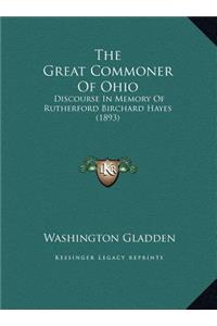 The Great Commoner Of Ohio