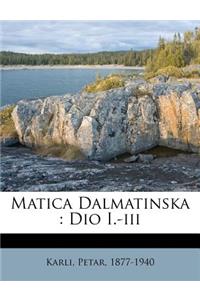Matica Dalmatinska