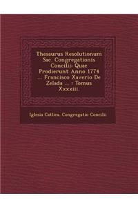 Thesaurus Resolutionum Sac. Congregationis Concilii