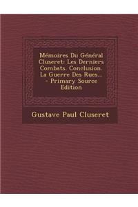 Memoires Du General Cluseret