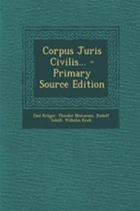Corpus Juris Civilis...